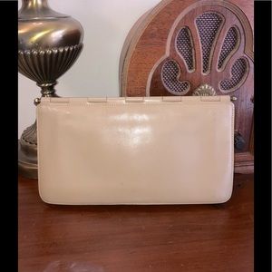Anne Klein Leather Clutch